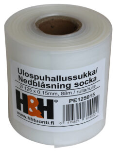 ULOSPUHALLUSSUKKA ALIPAINEISTAJAAN 125MM 88M/RLL
