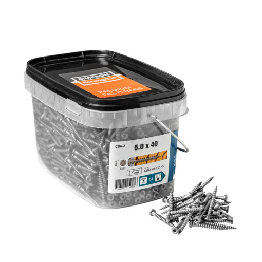 ANKKURIRUUVI CSA 5X40 IMPREG+ C4 TORX 20 SIMPSON (1500 KPL / PKT)