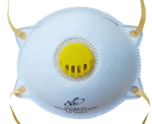HENGITYSSUOJAIN VENTTIILILLÄ VIC 821 FFP2 RD (10 KPL)