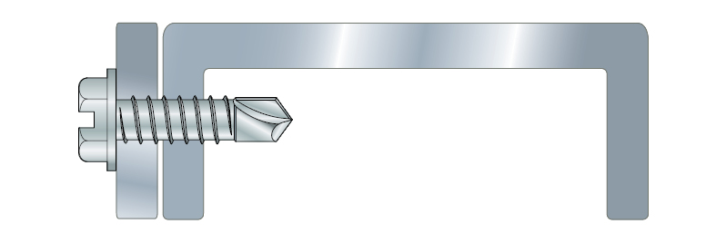 HSB Itseporautuva metalliruuvi