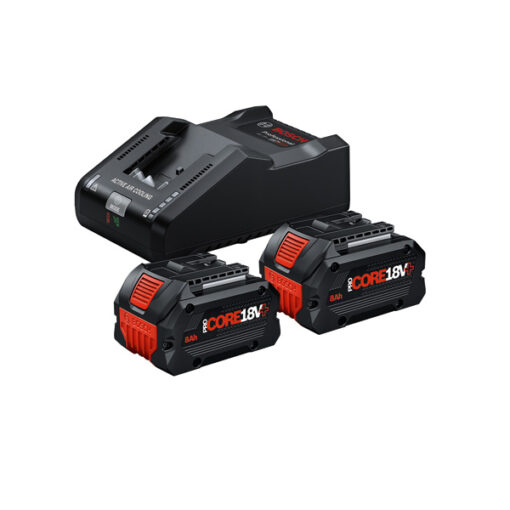 AKKU/LATAUSPAKETTI PROCORE 2X8,0+Ah + LATURI GAL18V 160