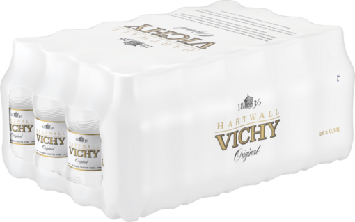 VICHY HARTWALL 0,33 MUOVIPULLOSSA (24KPL PKT)