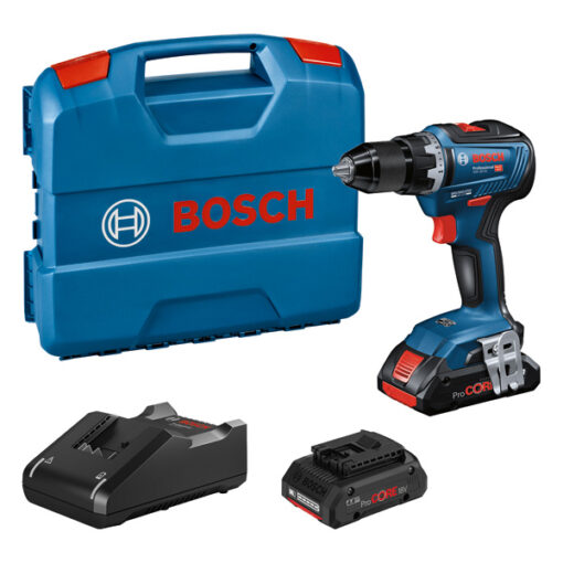 AKKUPORAKONE BOSCH GSR 18V-55 2X4,0 AH PROCORE