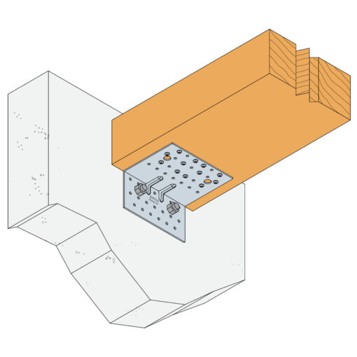 KULMALEVY 121X79X150X2,5 SIMPSON AG922 PUU/BETONI (25 KPL/LTK) - Image 2