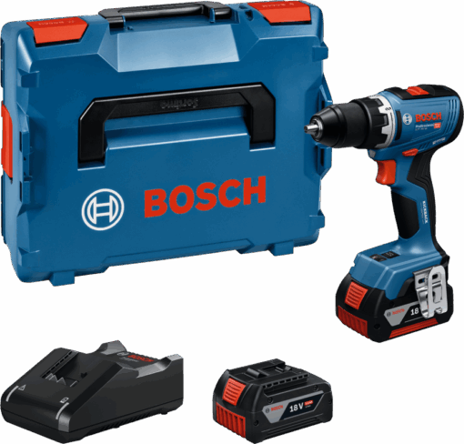 AKKUPORAKONE BOSCH GSR 18V-65 2x5AH AKKUA L-BOXX