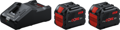 AKKU/LATAUSPAKETTI PROCORE 18V 2X12,0Ah+LATURI GAL 18V-160