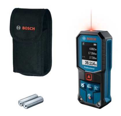 ETÄISYYSMITTARI GLM 40 -31 PUNAINEN LASER 2XAA PARISTOILLA BOSCH
