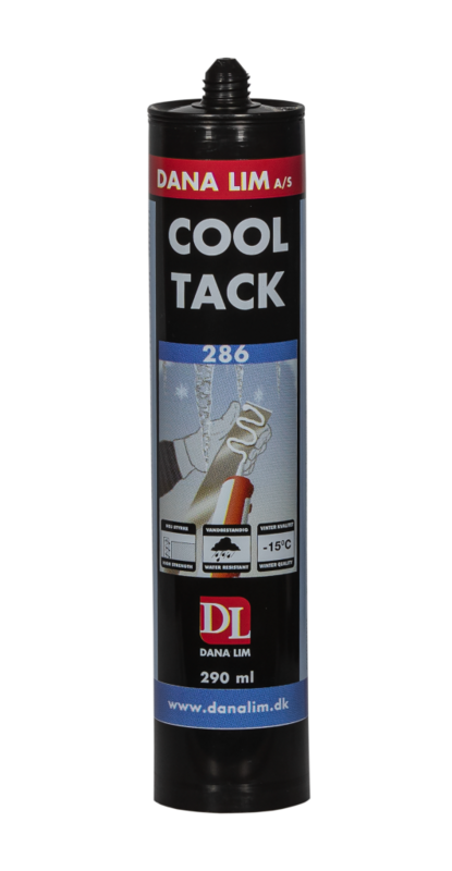 ASENNUSLIIMA DANA COOL TACK 286 -15 °C VALKOINEN 290ML M1/EPD (12 KPL)