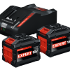 AKKU/LATAUSPAKETTI EXPERT 2X EXBA18V-150 15.0AH + EXAL18V-160 PIKALATAUSLAITE