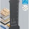 SAHANTERÄ GOP STARLOCK MAX PRO MAII 32 APB 32MM X 80MM PUU/METALLI PITKÄ BIM 1KPL